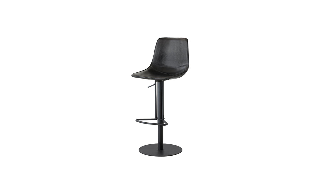 BENY Hydraulic Stool in Retro Black