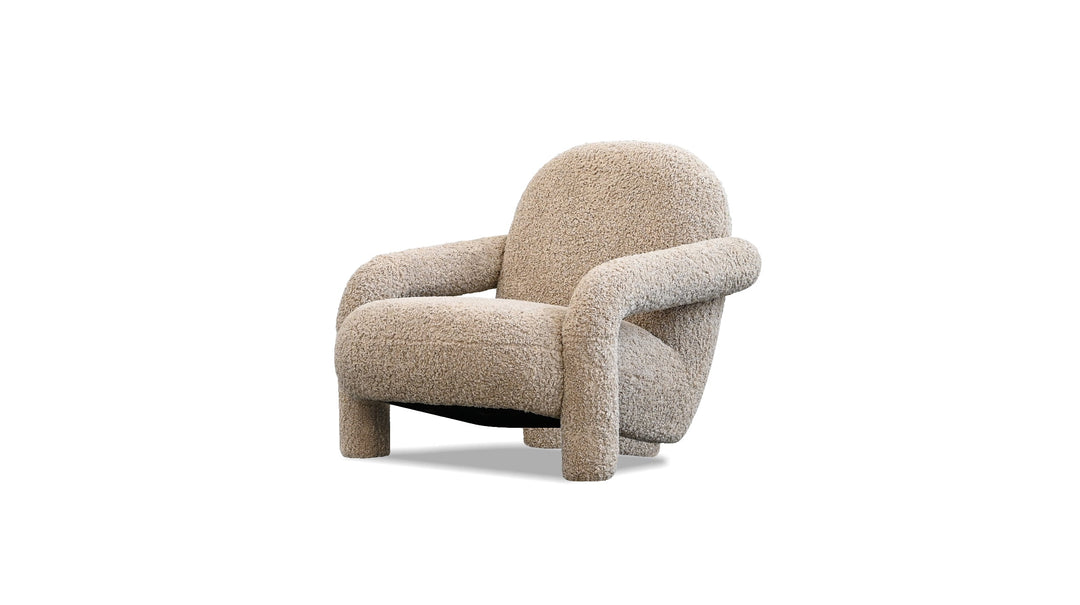 BLUME Lounge Chair in Fawn