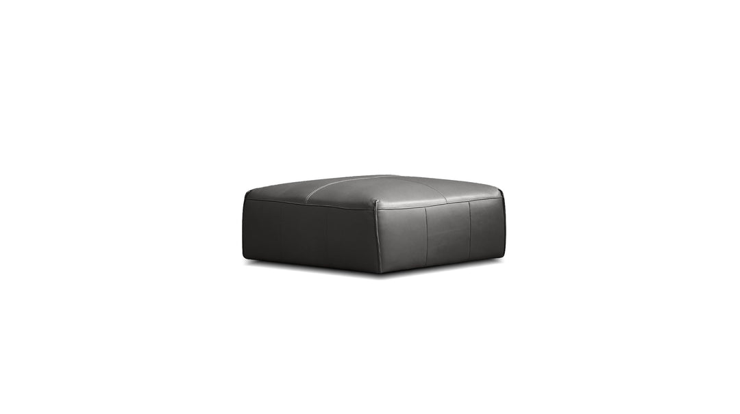 BOONE Ottoman in Iron Ore