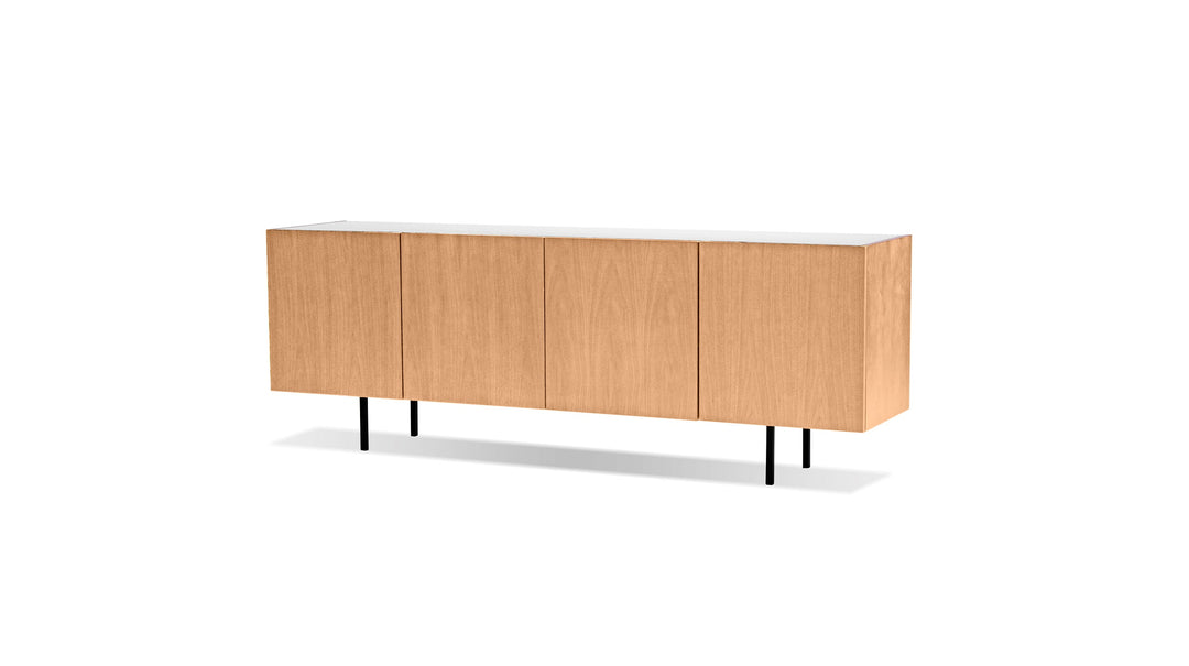 CALVIN Buffet in White oak Veneer