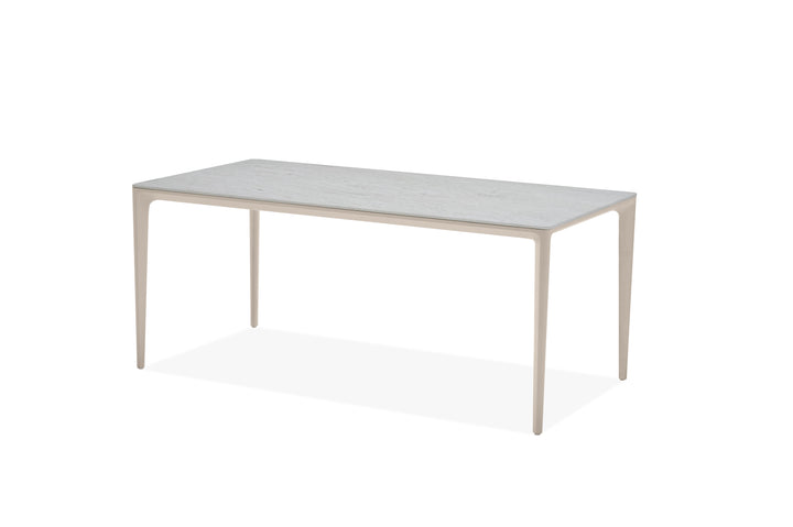 CAYMAN Indoor/Outdoor  Dining Table  in Travertino 86"