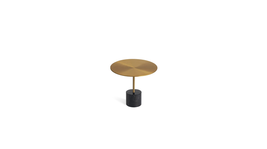 CIRCULO End Table Low White