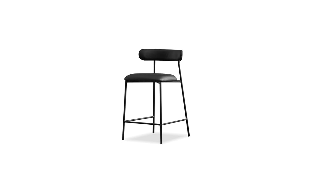 CLEO Counter Stool in Black