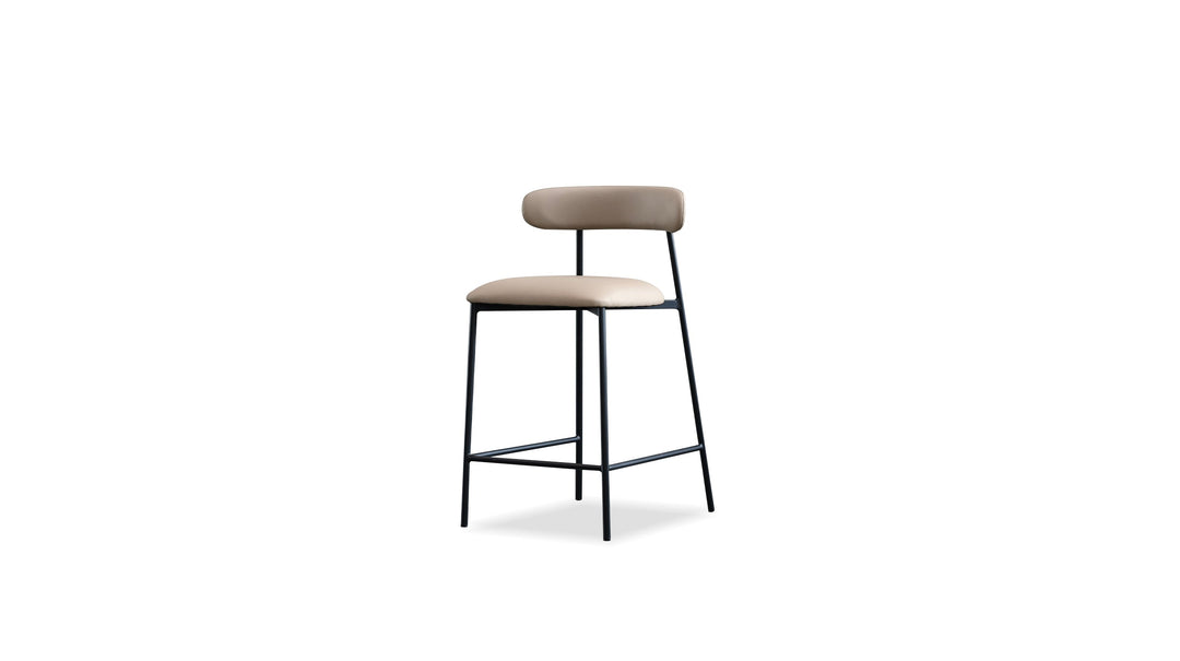 CLEO Counter Stool in Nude Brown