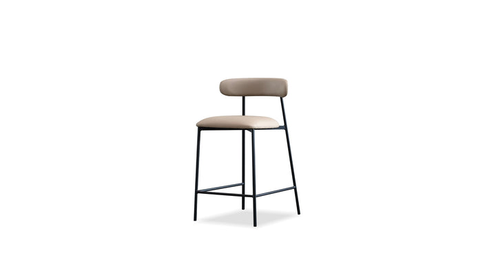 CLEO Counter Stool in Nude Brown