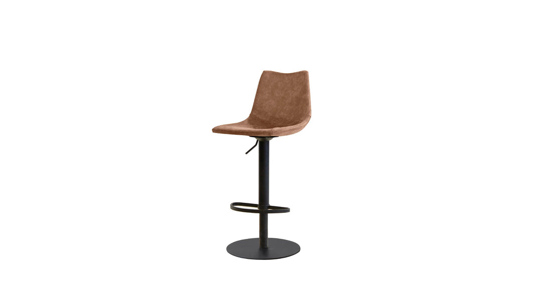 DERBY Hydraulic Stool in Tan