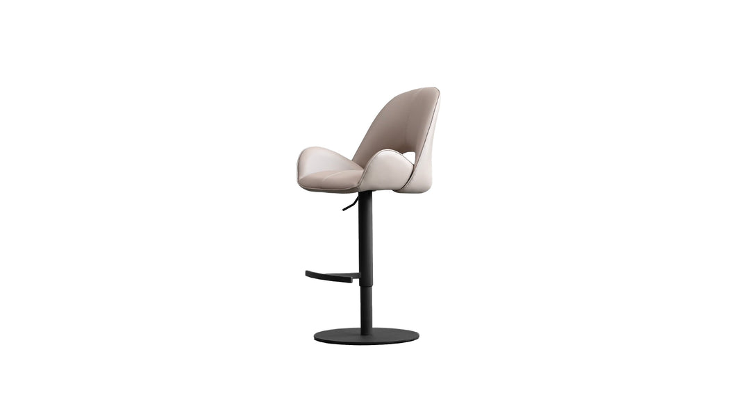 DOLCE Bar Stool Swivel 360 Buff Beige