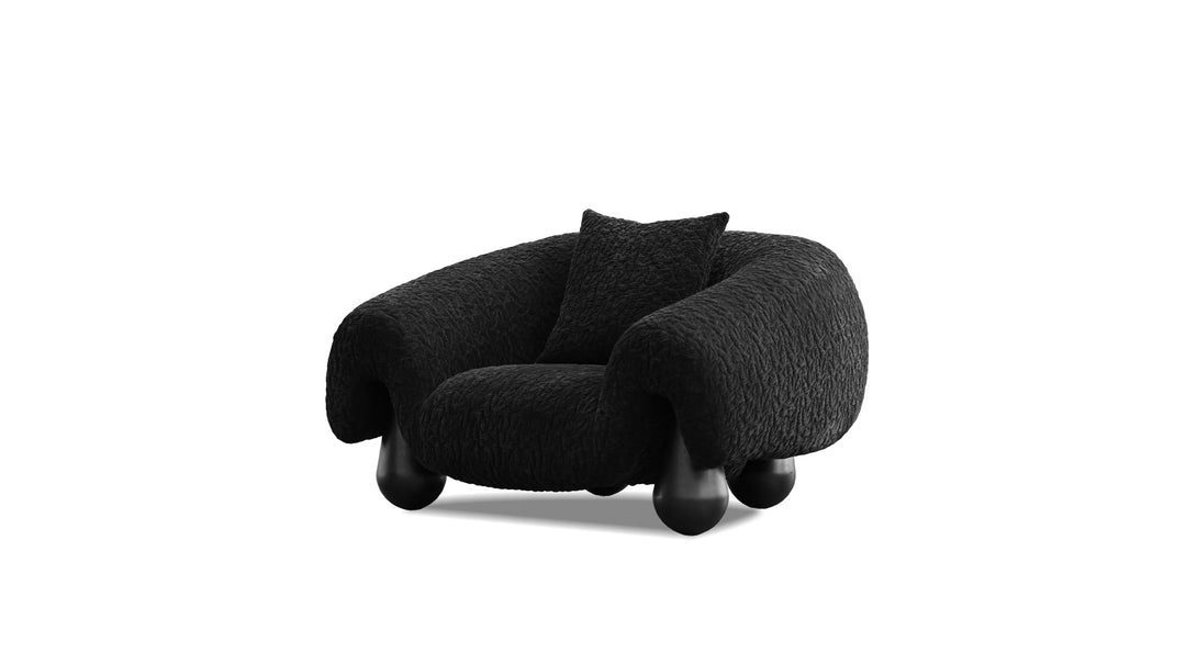 FURO Lounge Chair  Black