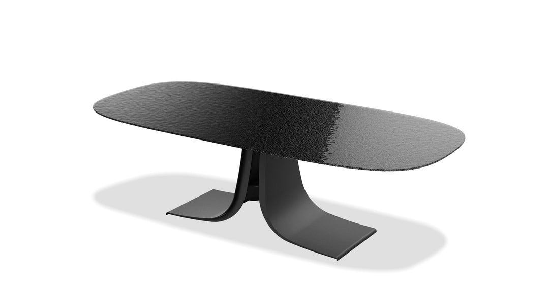 PONZA Dining Table in Black Modern
