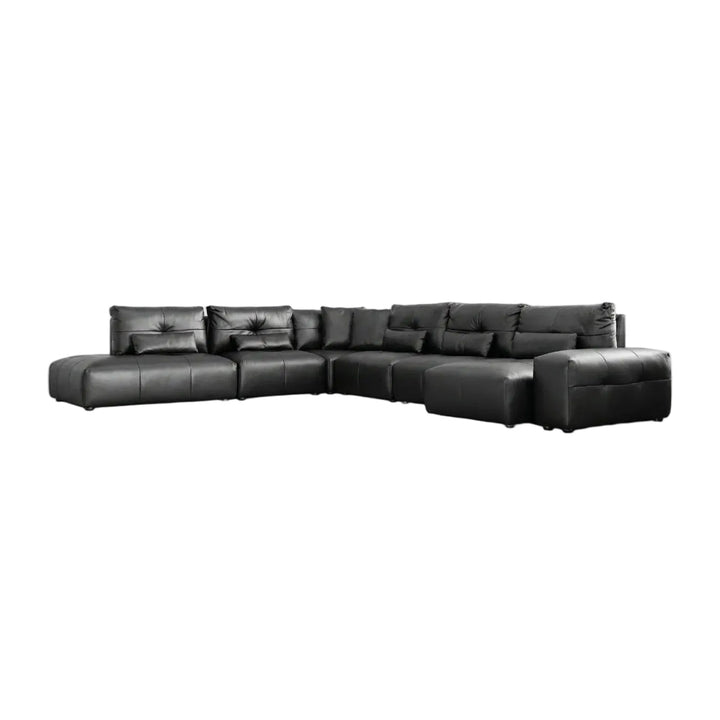 SHUFFLE Sectional 7-Piece Ember Black Mobital