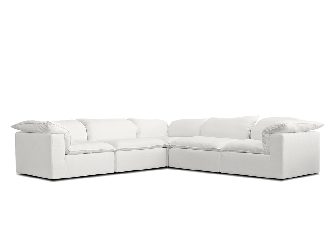 STRATO Sectional in Sea Shell