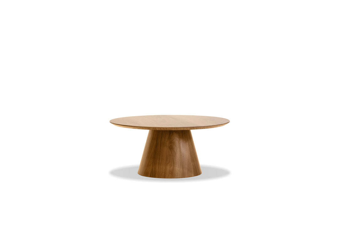 TOWER COFFEE Table in Natural Walnut