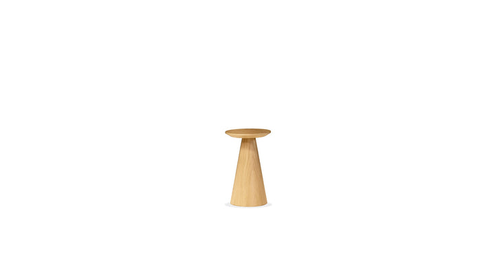 TOWER END table in Natural White Oak