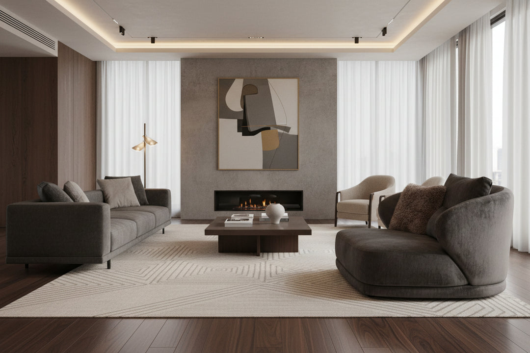 VOLTAIRE Lounge Chair in Mocha Bean Mobital