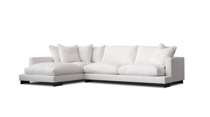 WEEKENDER Sectional Chaise Facing Left Nomad Snow