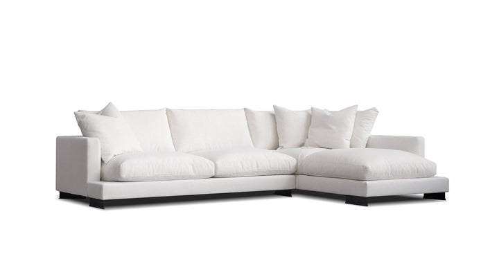 WEEKENDER Sectional Chaise Facing Right Nomad Snow