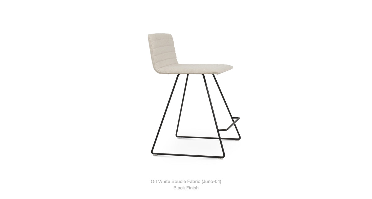 Corona Wire Full Upholstered Stool by Soho Concept