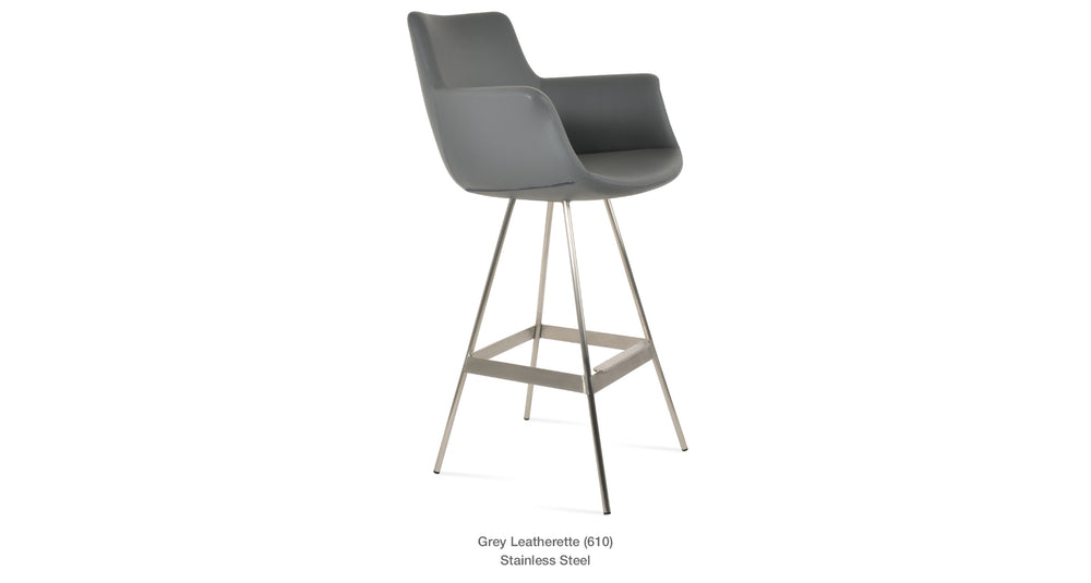 Bottega Balat Stool by Soho Concept — alternate view