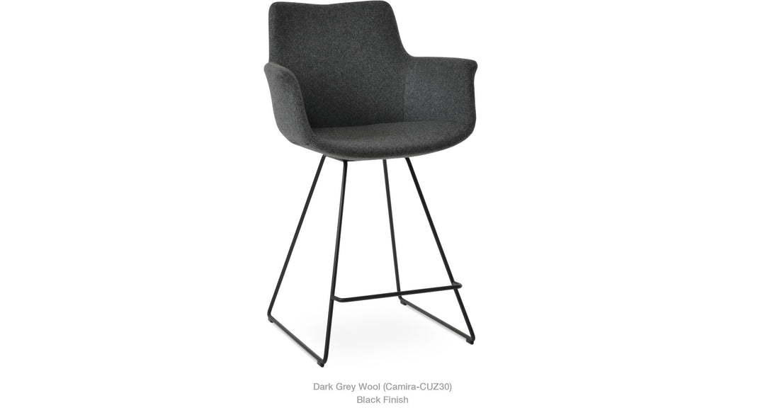 Bottega Wire Stool by Soho Concept — alternate view