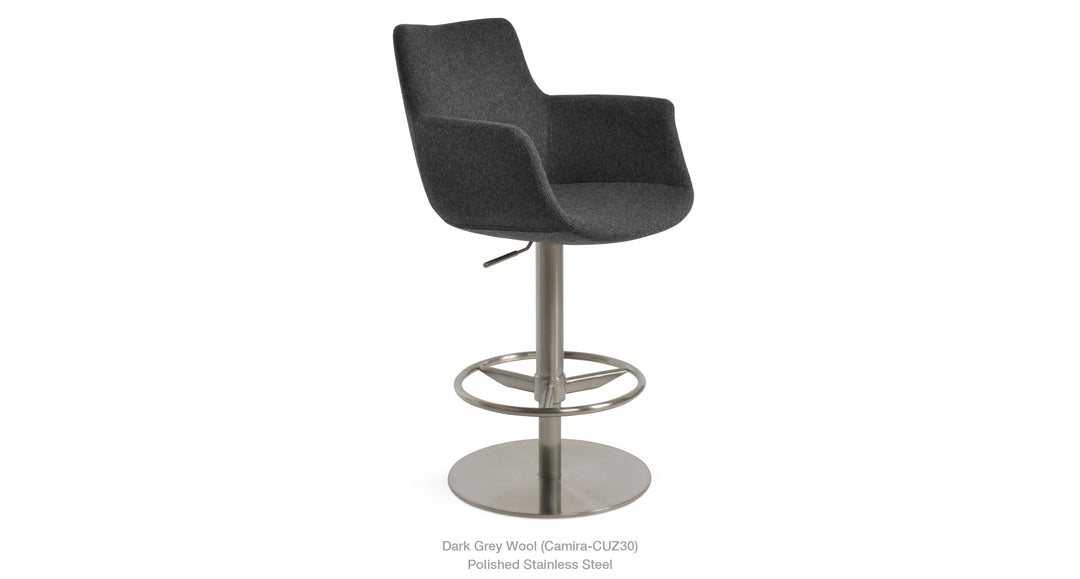 Bottega Piston Stool by Soho Concept — alternate view
