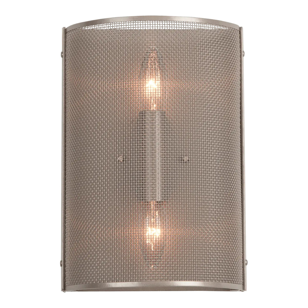 Uptown Mesh Cover Sconce by Hammerton Studio