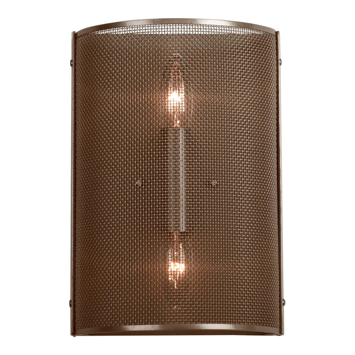 Uptown Mesh Cover Sconce by Hammerton Studio
