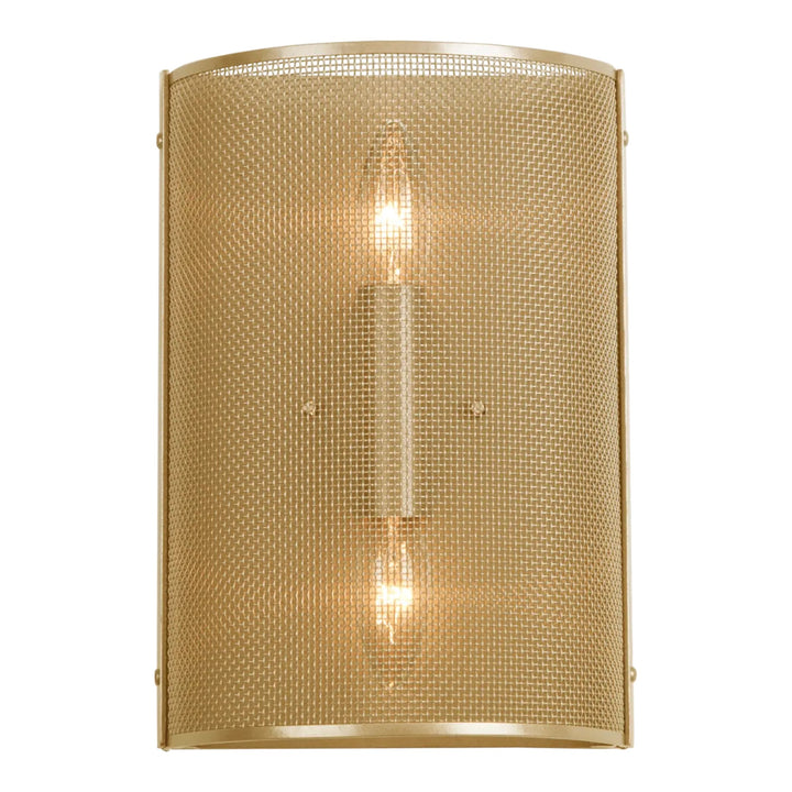 Uptown Mesh Cover Sconce by Hammerton Studio
