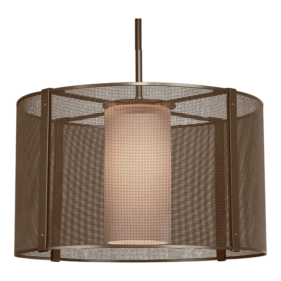Uptown Mesh Drum Chandelier by Hammerton Studio