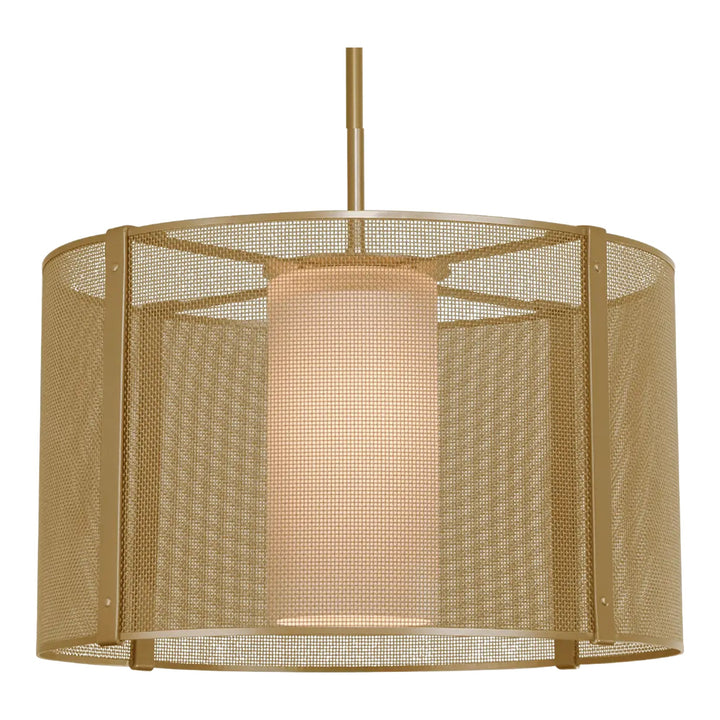 Uptown Mesh Drum Chandelier by Hammerton Studio