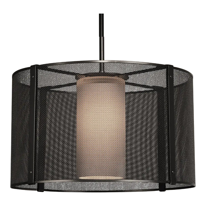 Uptown Mesh Drum Chandelier by Hammerton Studio