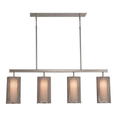 Uptown Mesh Linear Chandelier by Hammerton Studio