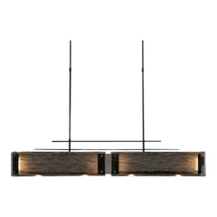 Urban Loft Parallel Linear Chandelier by Hammerton Studio