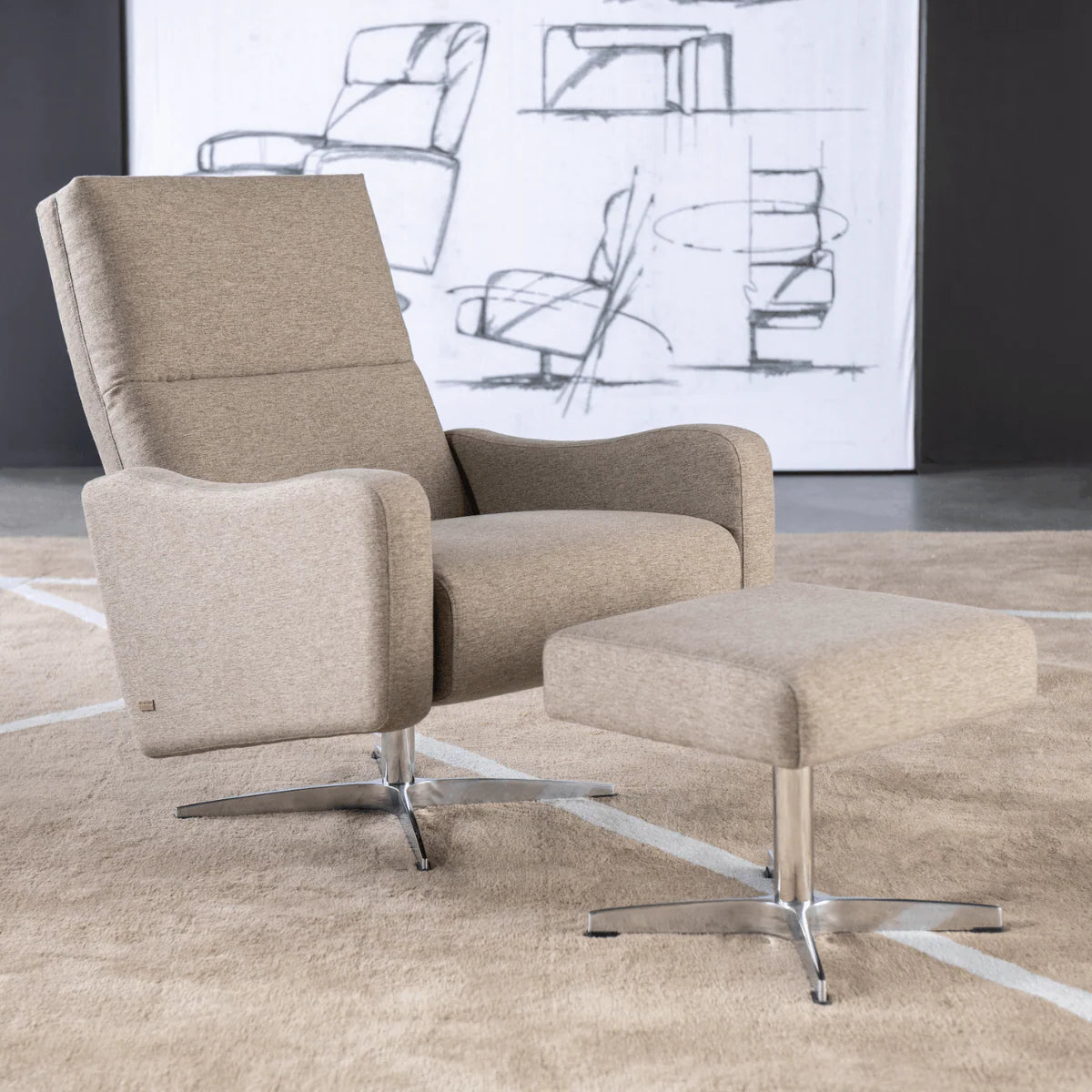 American Leather Remi Comfort Relax Reclining Chair - Thumbnail 2