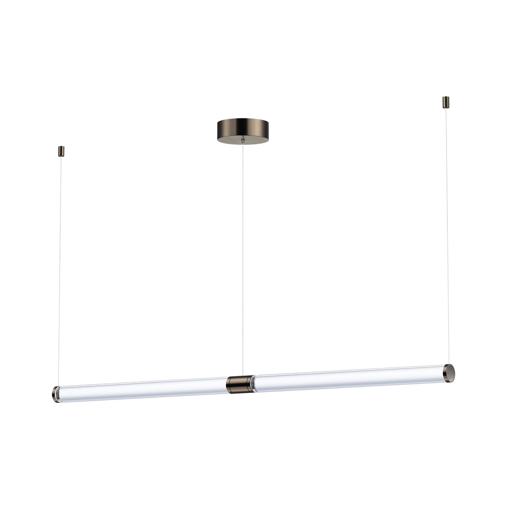 Vanish 52" LED Pendant by ET2 Lighting in Gunmetal finish