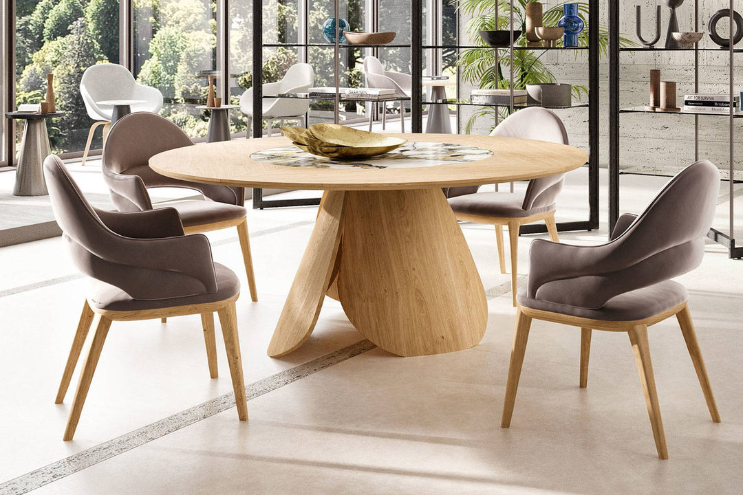Veliero Swivel Dining Table Dining Tables Ozzio Italia