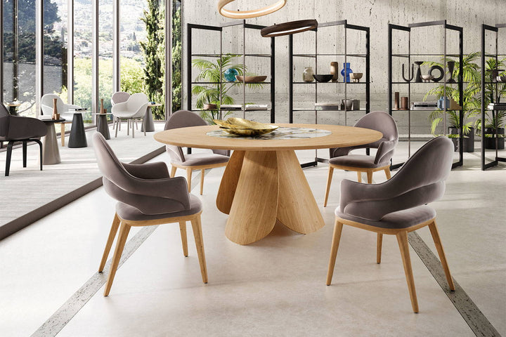 Veliero Swivel Dining Table Dining Tables Ozzio Italia
