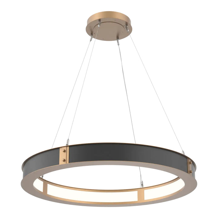 Verona Ring Chandelier by Hammerton Studio in Novel Brass