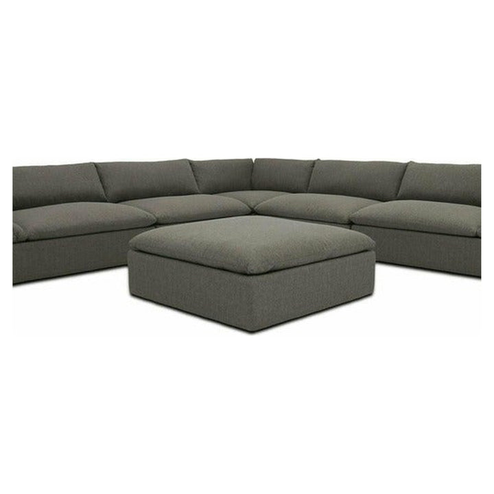 VERSA GRAND SECTIONAL - GREY American Leather