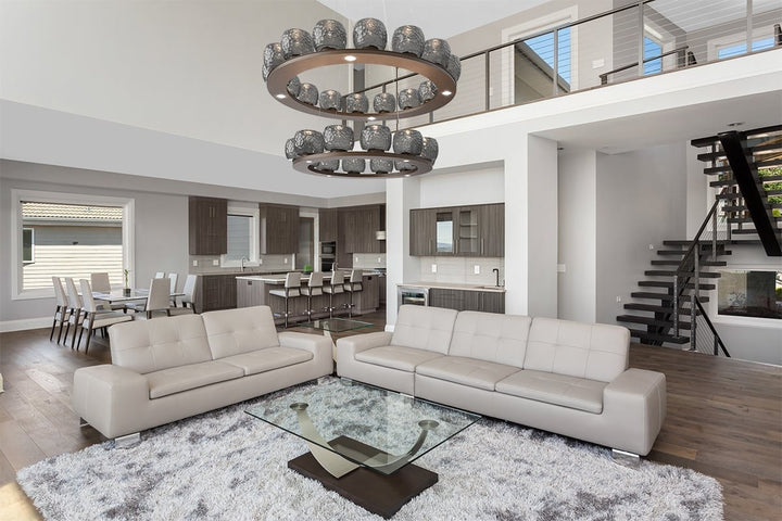Vessel Ring Chandelier by Hammerton Studio in a styled interior