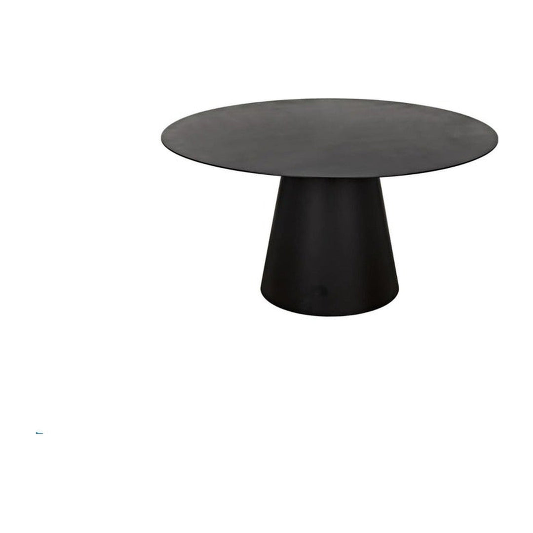 Vesuvius Round Dining Table Noir