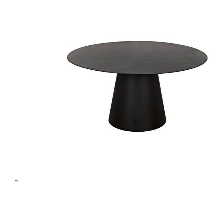 Vesuvius Round Dining Table Noir