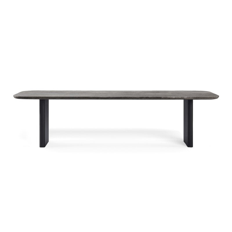 Victoria Aluminum Stone Dining Table 120" by Harbour