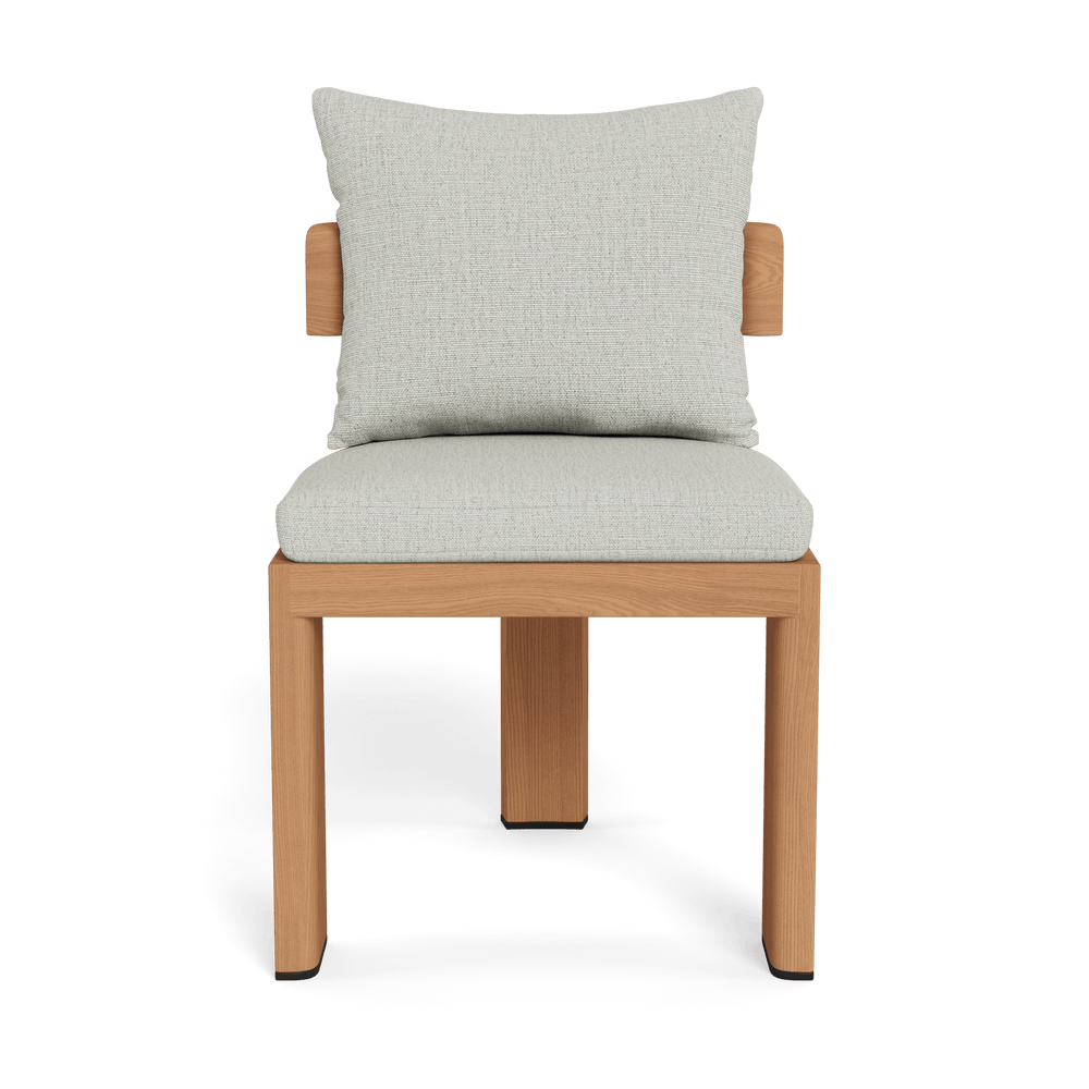 Victoria Teak Armless Dining Chair by Harbour in Teak Natural