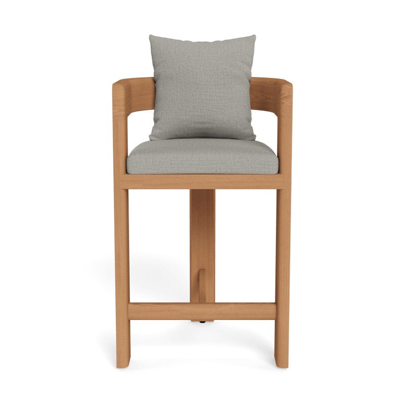 Victoria Teak Bar Stool by Harbour in Teak Natural