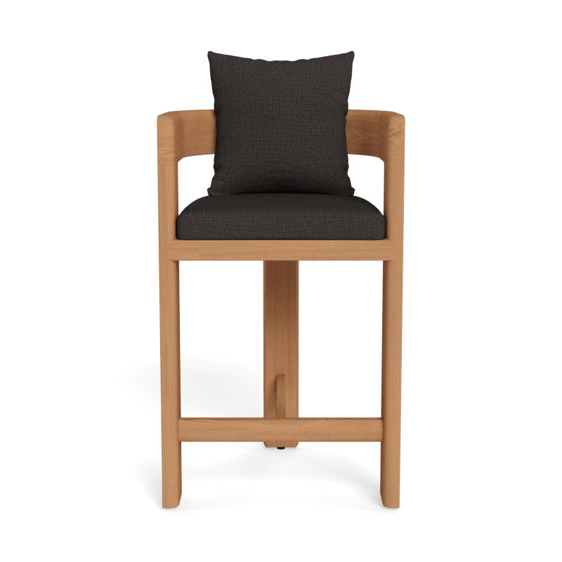 Victoria Teak Counter Stool by Harbour in Teak Natural