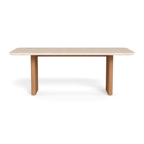 Victoria Teak Dining Table 81" by Harbour
