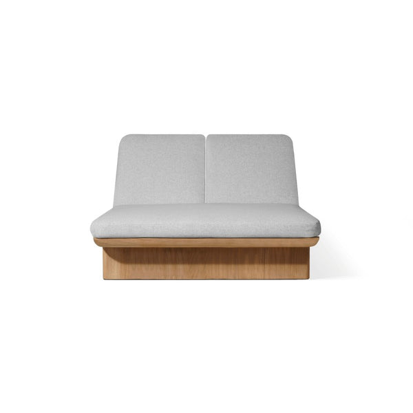 Victoria Teak Double Sun Lounge by Harbour