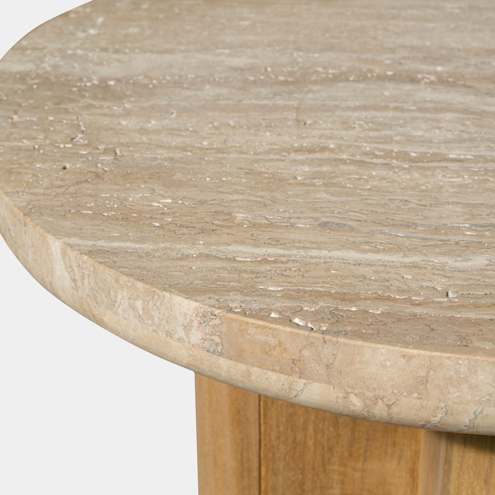 Victoria Teak Side Table by Harbour lifestyle 1