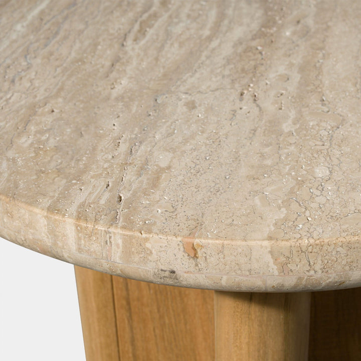 Victoria Teak Side Table by Harbour lifestyle 2