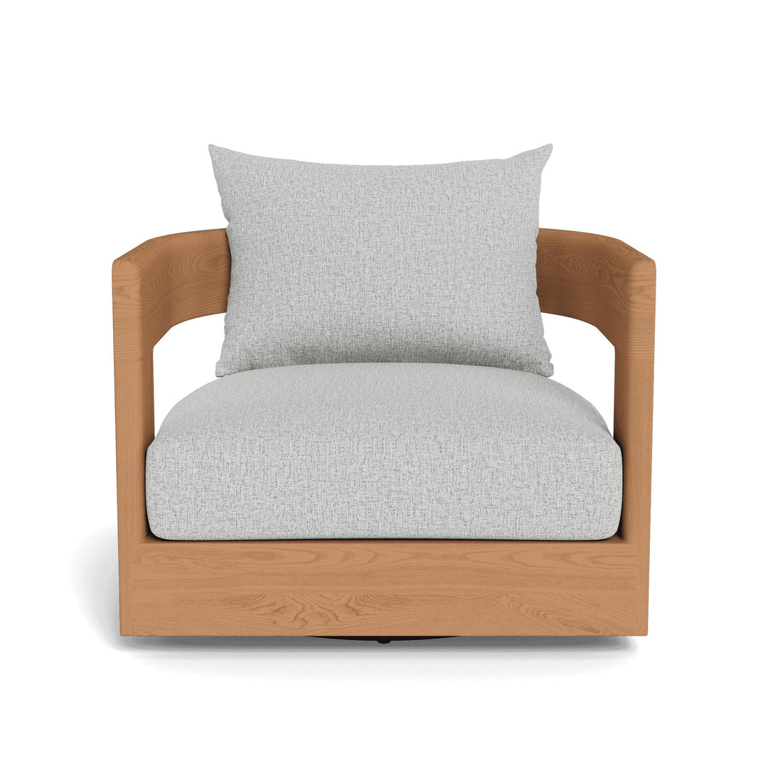 Victoria Teak Swivel Lounge Chair by Harbour